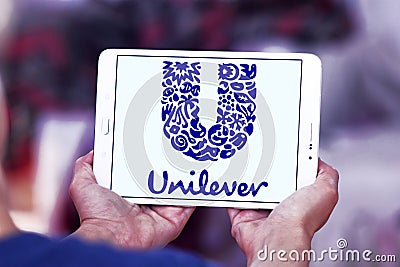 Unilever logo Editorial Stock Photo