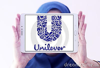 Unilever logo Editorial Stock Photo