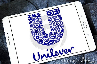 Unilever logo Editorial Stock Photo