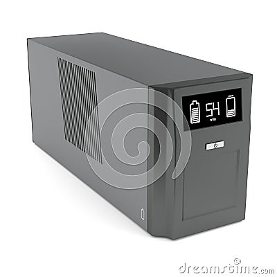 Uninterruptible power supply Stock Photo