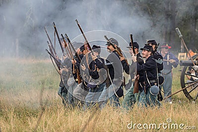 Union in Combat Editorial Stock Photo