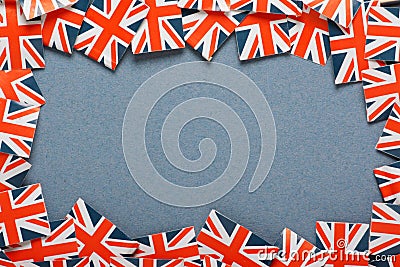 Union Jack BoRDER Stock Photo