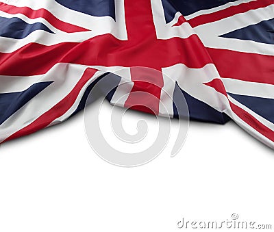 Union Jack flag Stock Photo