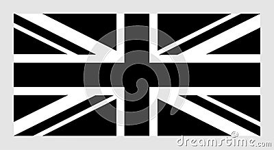 Union Jack Icon Vector Illustration