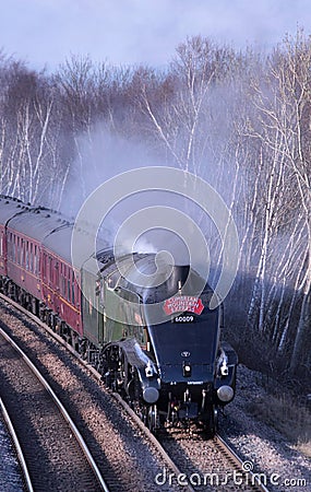 Union of South Africa preserved steam engine. Editorial Stock Photo