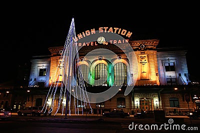 Union Station - Downtown Denver Editorial Stock Photo