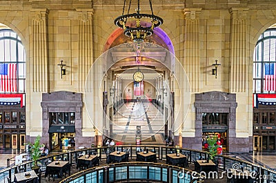 Union Station Grand Hall Editorial Stock Photo