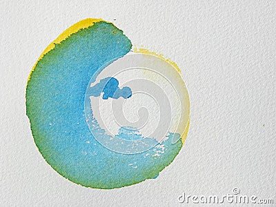 Unique Abstract watercolor background Stock Photo