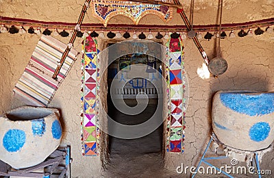 The Unique Ancient Beehive Houses of Harran, Turkey Editorial Stock Photo