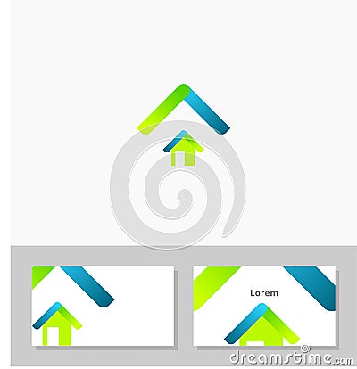 Unique Businness for IT Application Logo Vector Vector Illustration