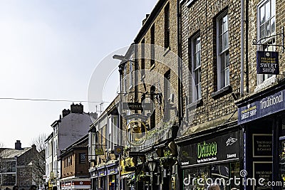 Unique cityscape photo taken in York, North Yorkshire Editorial Stock Photo