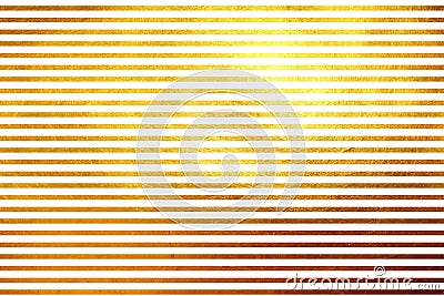 Unique creative unusual modern shinning golden horizontal lines abstract texture pattern background. Design element Stock Photo