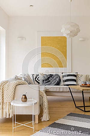 Unique living room Stock Photo