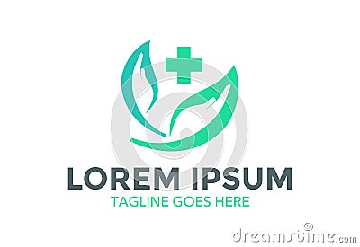 Unique and stand out medical logo. vector illustration. editable Vector Illustration