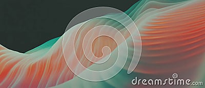 Captivating gradient patterns with fading colors creating a sense of depth and movement Stock Photo