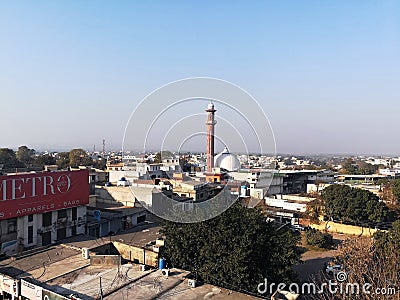 A unique view of Mirpur from top Editorial Stock Photo