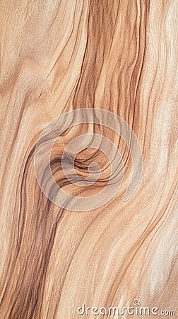 This unique wood surface features smooth, flowing lines and varied grains, adding warmth and character to a modern Stock Photo