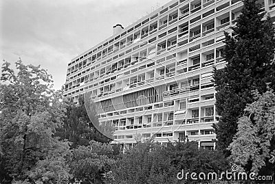 Unite d Habitation in Marseille Editorial Stock Photo