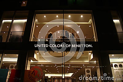 United colors of benetton Editorial Stock Photo