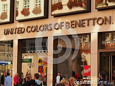 United Colors of Benetton Editorial Stock Photo