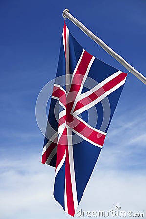 United Kingdom flag Stock Photo