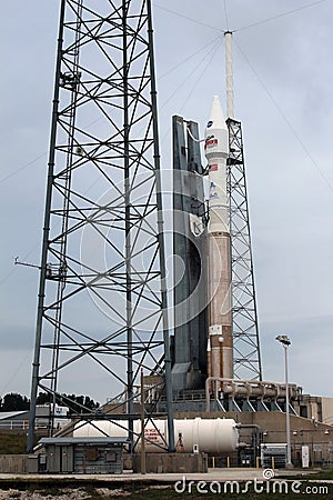 United Launch Alliance Atlas V Rocket Editorial Stock Photo