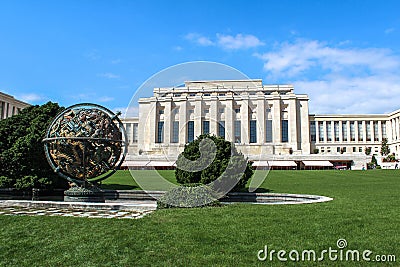 United nations organization. Geneva. Switzerland. Stock Photo