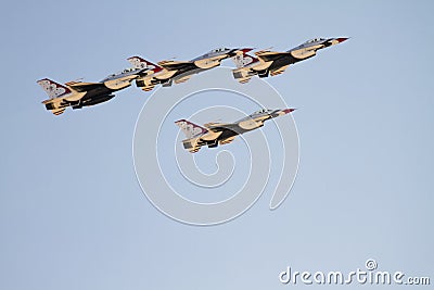 United States Air Force Thunderbirds Editorial Stock Photo