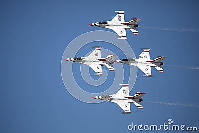 United States Air Force Thunderbirds Editorial Stock Photo