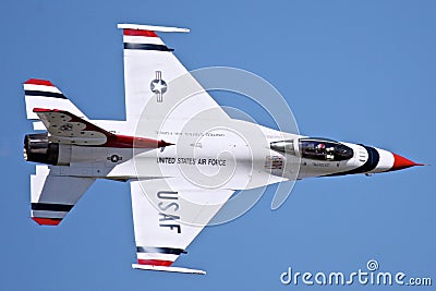 United States Air Force Thunderbirds Editorial Stock Photo