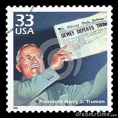 US - Postage Stamp Editorial Stock Photo