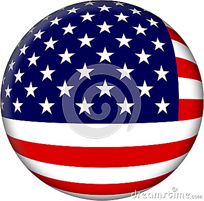 United States of America Flag Stock Photo