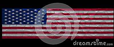 United states of America national fabric flag textile background. Symbol of international world American country. State official Stock Photo