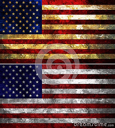 United States of America Textured Flag Stock Photo