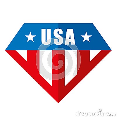 United states of America Vector logos Vector Illustration