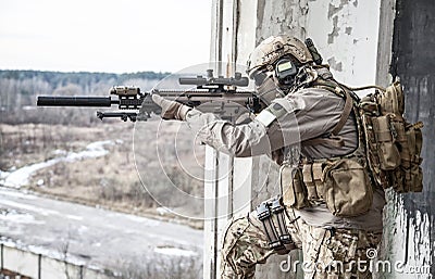 United States Army ranger Stock Photo