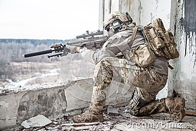 United States Army ranger Stock Photo