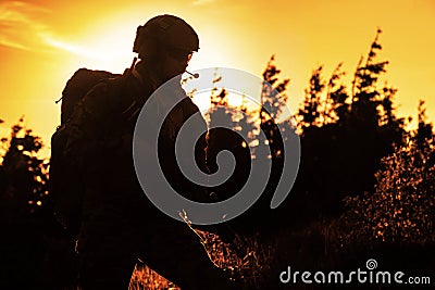 United states army ranger Stock Photo