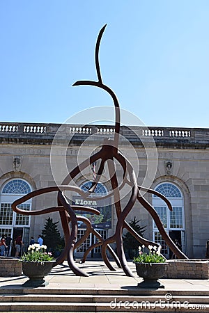 United States Botanic Garden Editorial Stock Photo