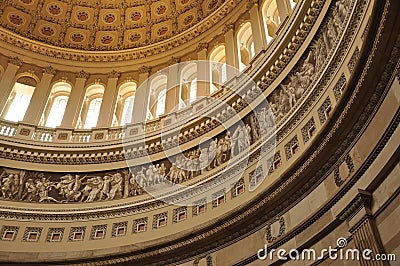 United States Capital dome Stock Photo