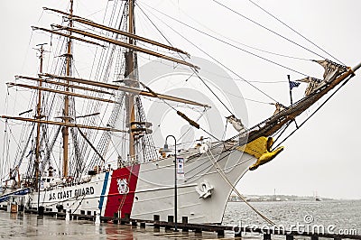 United States Coast Guard Eagle Editorial Stock Photo