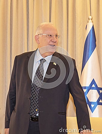 United States Congressional Delegation Meets with Israel President Editorial Stock Photo