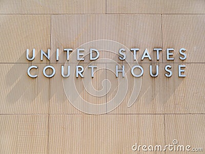 United States Court House Stock Photo