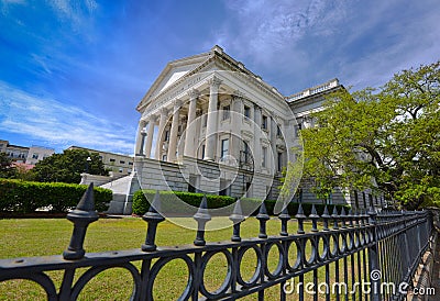 United States Custom House Stock Photo