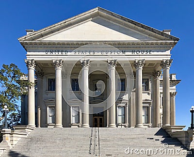 United States Custom House Editorial Stock Photo