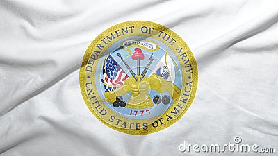 United States Department of the Army flag Stock Photo