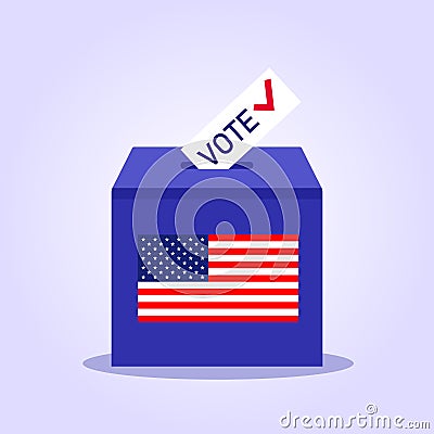 United States elections. US midterm elections 2018: the race for Congress. Elections to US Senate in 2018, preparation of vote Stock Photo