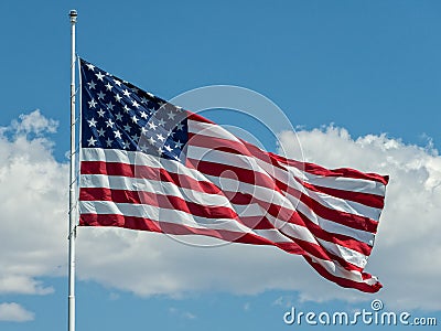 United States Flag Stock Photo