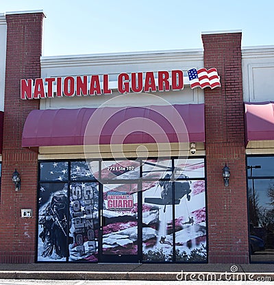 United States National Guard Military Reserve Force Editorial Stock Photo