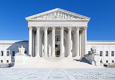 United States Supreme Court, Washington DC Stock Photo